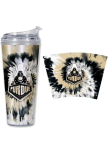 Purdue Boilermakers 24oz Metallic Tumbler - Black