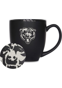 Chicago Bears Personalized Bistro Ceramic Mug - Black