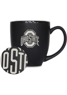 Ohio State Buckeyes Personalized Bistro Ceramic Mug - Black