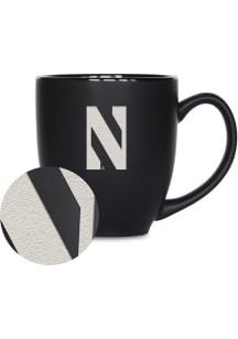 Northwestern Wildcats Personalized Bistro Ceramic Mug - Black