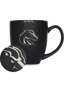 Boise State Broncos Personalized Bistro Ceramic Mug - Black