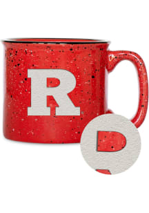 Rutgers Scarlet Knights Personalized 12oz Campfire Ceramic Mug - Red