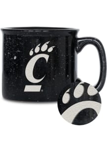 Cincinnati Bearcats Personalized 12oz Campfire Ceramic Mug - Black