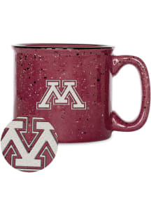 Minnesota Golden Gophers Personalized 12oz Campfire Ceramic Mug - Maroon