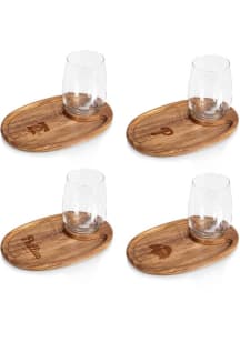 Philadelphia Phillies 4 Piece Wine and Appetizer Serving Tray