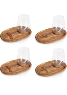 San Francisco Giants 4 Piece Wine and Appetizer Serving Tray