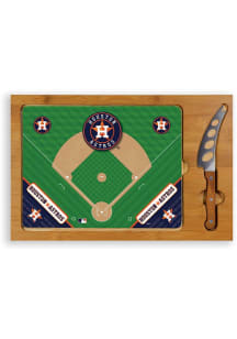Houston Astros Icon Glass Top Cutting Board