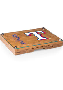 Texas Rangers Concerto Tool Set and Glass Top Cheese Serving Tray