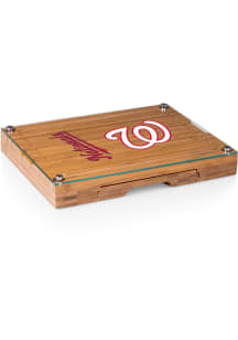 Washington Nationals Concerto Tool Set and Glass Top Cheese Serving Tray