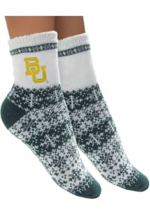 Baylor Bears Holiday Womens Crew Socks