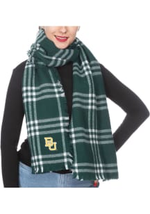 Baylor Bears Plaid Blanket Womens Scarf