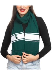 Michigan State Spartans Stripe Womens Scarf