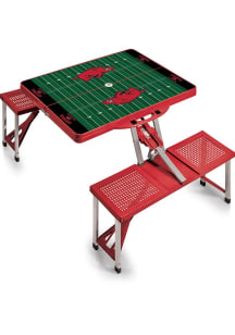 Arkansas Razorbacks Portable Football Picnic Table