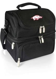 Arkansas Razorbacks Black Pranzo Insulated Tote