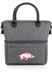 Arkansas Razorbacks Grey Urban Two Tiered Tote