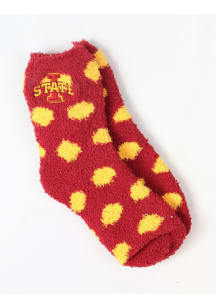 Iowa State Cyclones Polka Dot Womens Quarter Socks