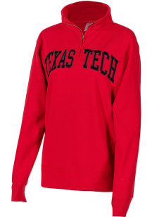 Texas Tech Red Raiders Womens Red Sport Qtr Zip
