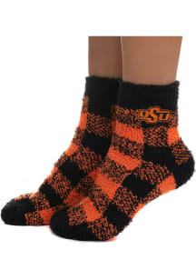 Oklahoma State Cowboys Buffalo Womens Quarter Socks
