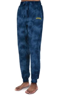 Michigan Wolverines Womens Cloud Dye Blue Sweatpants