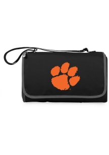 Clemson Tigers Outdoor Picnic Fleece Blanket - Black