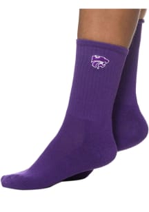 K-State Wildcats Mid Calf Womens Crew Socks