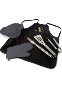 Colorado Buffaloes Pro Grill BBQ Apron Set