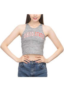 Ohio State Buckeyes Womens Grey First Down Tank Top