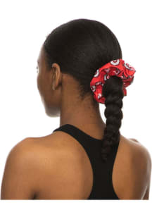 Ohio State Buckeyes Allover Print Womens Hair Scrunchie