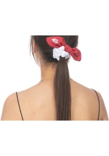Indiana Hoosiers Colorblock Womens Hair Scrunchie