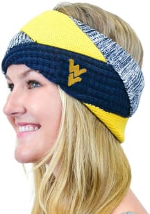 West Virginia Mountaineers Criss Cross Womens Headband