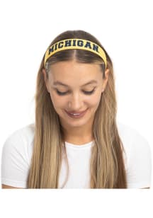 Michigan Wolverines Hard Womens Headband