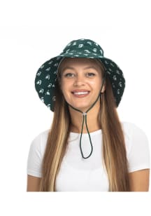 Michigan State Spartans Green Mini Logo Floppy Mens Bucket Hat