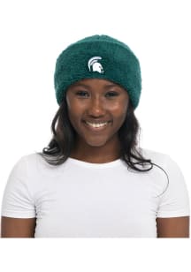 Michigan State Spartans Green Sherpa Womens Knit Hat