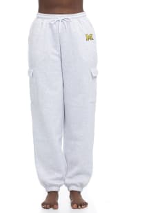 Michigan Wolverines Womens Cargo Ash Sweatpants