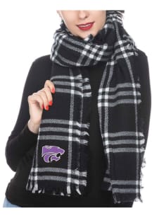 K-State Wildcats Plaid Blanket Womens Scarf