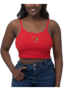 Louisville Cardinals Womens Red Cami Tank Top