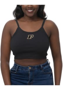 Purdue Boilermakers Womens Black Cami Tank Top