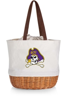 East Carolina Pirates Beige Coronado Basket Tote