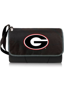 Georgia Bulldogs Outdoor Picnic Fleece Blanket - Black