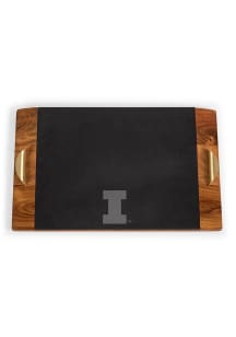 Illinois Fighting Illini Covina Slate Serving Tray