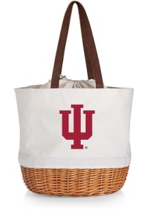 Indiana Hoosiers Beige Coronado Basket Tote