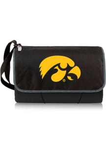 Iowa Hawkeyes Outdoor Picnic Fleece Blanket - Black