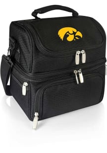 Iowa Hawkeyes Black Pranzo Insulated Tote