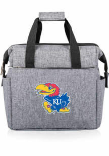 Kansas Jayhawks Grey On The Go Insulated Tote