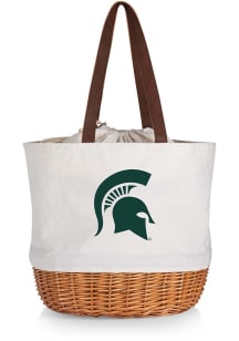 Michigan State Spartans Beige Coronado Basket Tote