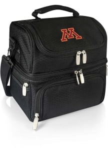 Minnesota Golden Gophers Black Pranzo Insulated Tote