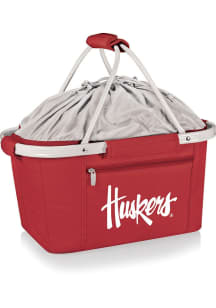 Nebraska Cornhuskers Colored Metro Collapsible Basket Cooler