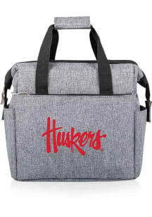 Nebraska Cornhuskers Grey On The Go Insulated Tote