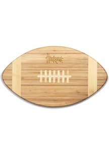 Nebraska Cornhuskers Touchdown Football Cutting Board