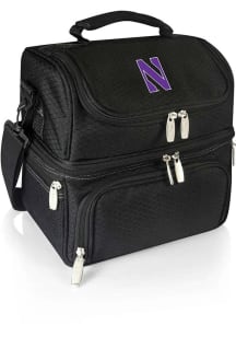 Northwestern Wildcats Black Pranzo Insulated Tote